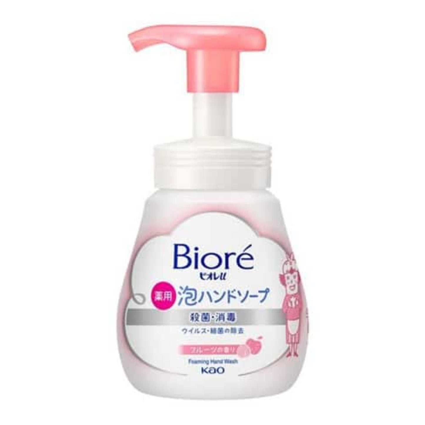 Biore U Foam Hand Soap Fruit Scent 240ml