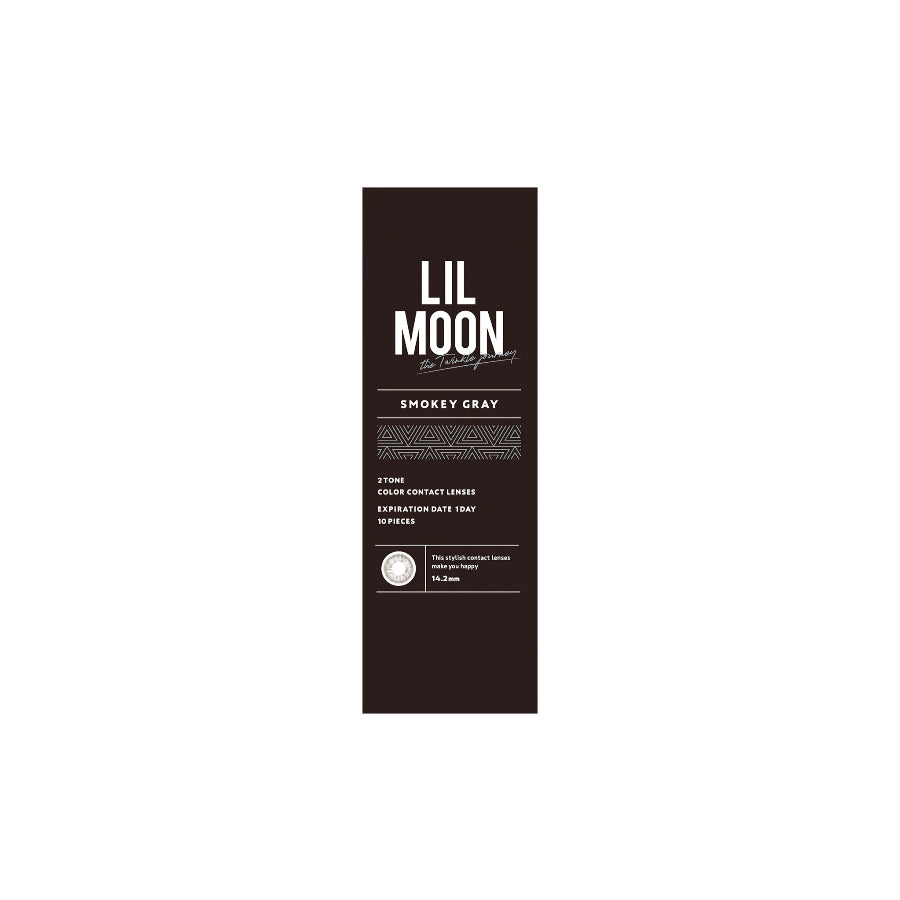 Lil Moon Smokey Gray Daily Lenses 10pcs