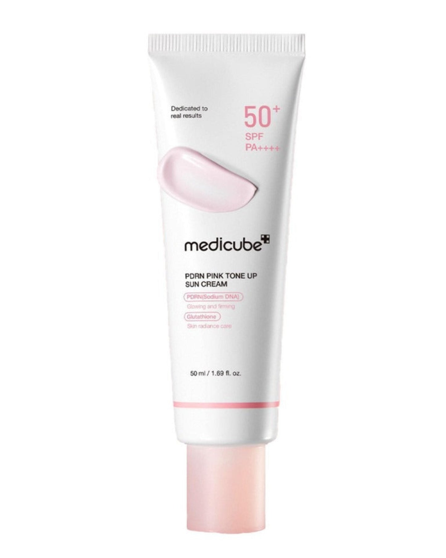 MEDICUBE - PDRN Pink Tone Up Sun Cream SPF50+ PA++++ - 50ml