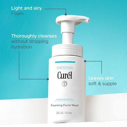 Curel Foaming Facial Wash 150ml