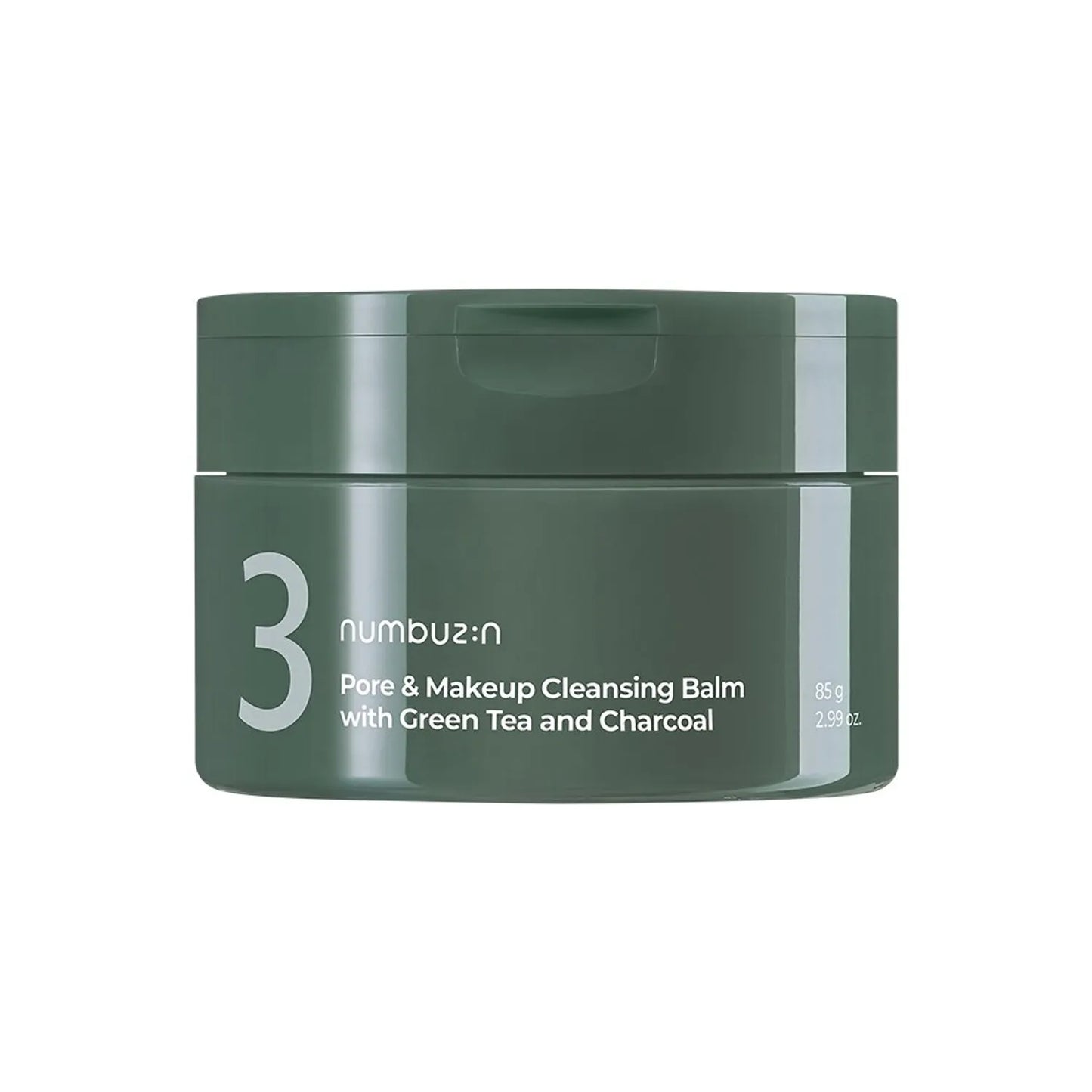 NUMBUZIN - No.3 Pore & Makeup Cleansing Balm With Green Tea And Charcoal 85g