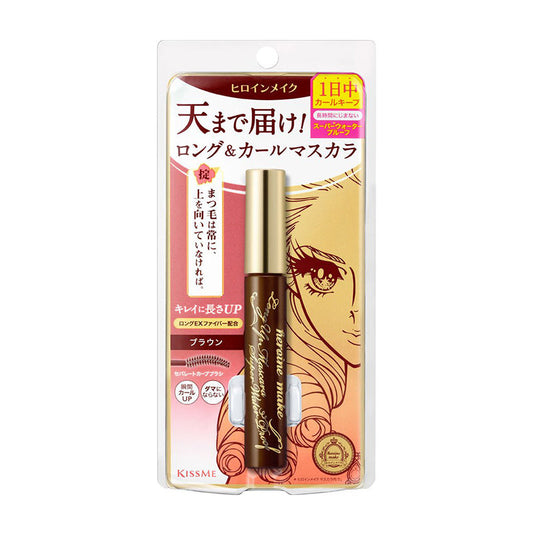 Heroine Make Prime Long Up Mascara Super Waterproof (Brown) 6g