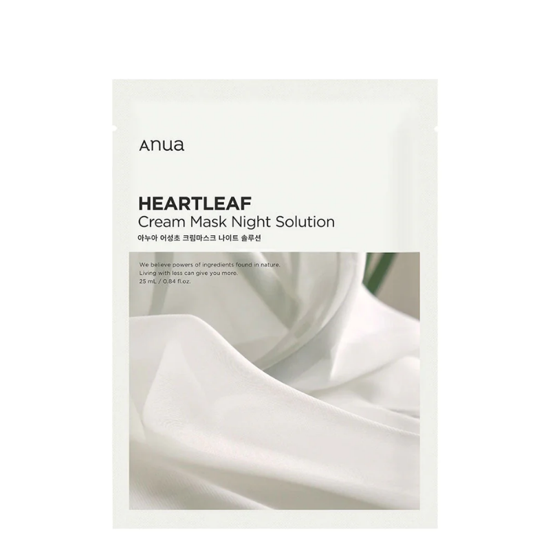 Anua - Heartleaf Cream Mask Night Solution (25ML*1EA)