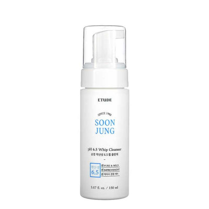 ETUDE- Soonjung Ph 6.5 Whip Cleanser 150ml