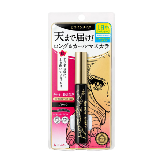 Heroine Make Prime Long Up Mascara Super Waterproof  01 (Black) 6g
