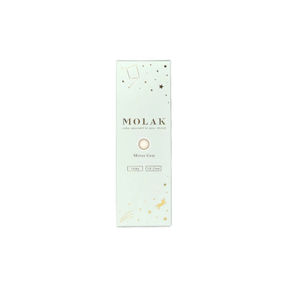 Molak Mirror Gray Daily Lenses 10pcs