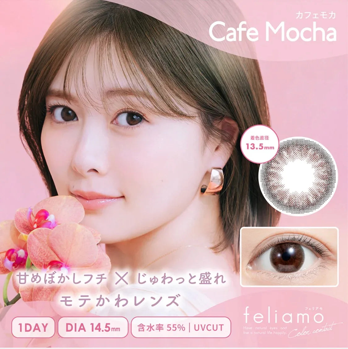 Feliamo Cafe Mocha Daily Lenses 10pcs
