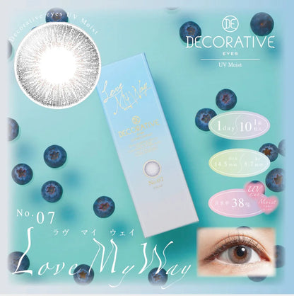 Decorative Love My Way Daily Lenses 10pcs